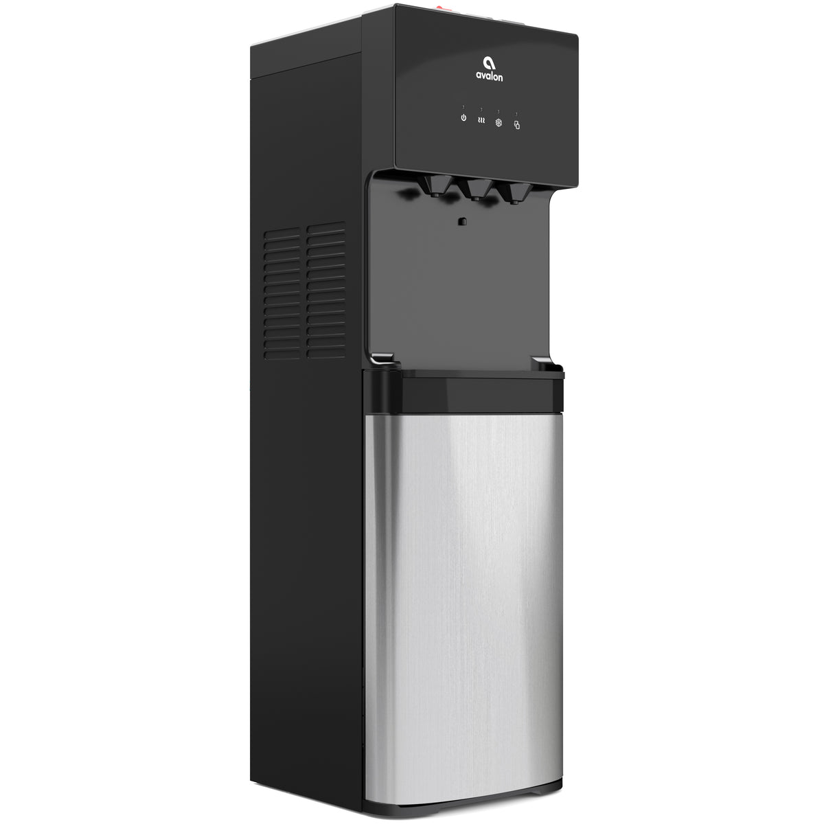 Great Value Bottom Loading Hot/Cold/Room Temp. Water Dispenser, Black Water  Cooler 